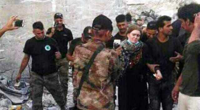 DEAŞ'a katılan 16 yaşındaki Alman kız, Musul'da yakalandı DEAŞ'a katılan 16 yaşındaki Alman kız, Musul'da yakalandı