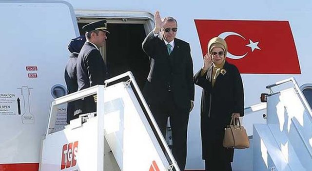 Erdoğan, Almanya'ya gitti Erdoğan, Almanya'ya gitti