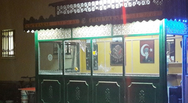 Eskişehir&#039;de taksi durağına silahlı saldırı