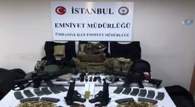 FETÖ'den tutuklu SAT komandosunun bodrumundan çıkanlar şoke etti FETÖ'den tutuklu SAT komandosunun bodrumundan çıkanlar şoke etti