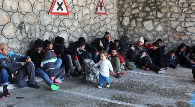 Hatay&#039;da 12 kaçak göçmen yakalandı