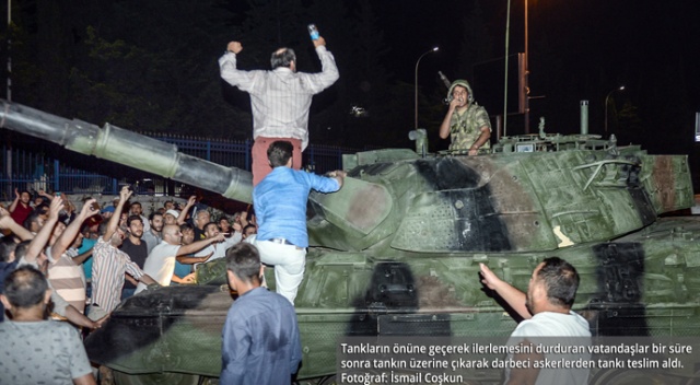 İHA'nın objektifinden ihanet gecesi İHA'nın objektifinden ihanet gecesi