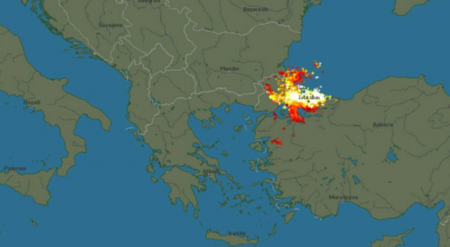 İstanbul yağmura teslim oldu