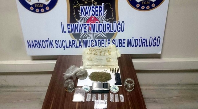 Kayseri&#039;de uyuşturucu operasyonu