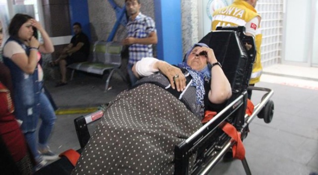 Konya&#039;da maganda kurşunu Suriyeli kadını yaraladı