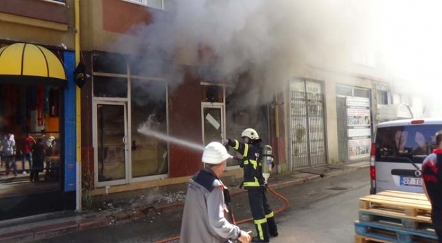 Kütahya'da korkutan yangın Kütahya'da korkutan yangın