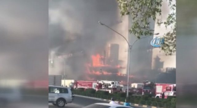 Kuveyt’te sıcaklık yangına neden oldu