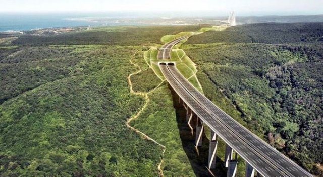 Kuzey Marmara Otoyolu Paşaköy-TEM Kurtköy bağlantı yolu açıldı Kuzey Marmara Otoyolu Paşaköy-TEM Kurtköy bağlantı yolu açıldı