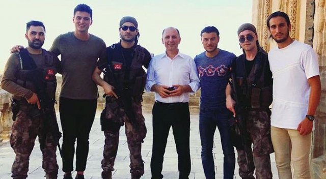 Muharrem Usta JÖH ve PÖH'ü ziyaret etti