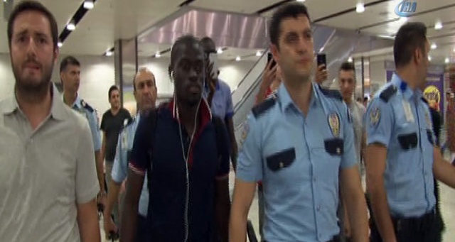 Galatasaray'ın yeni transferi İstanbul'da Galatasaray'ın yeni transferi İstanbul'da