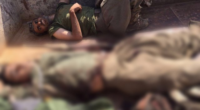 Sağ yakalanan PKK'lı cesetlerin arasında kaldı! Sağ yakalanan PKK'lı cesetlerin arasında kaldı!