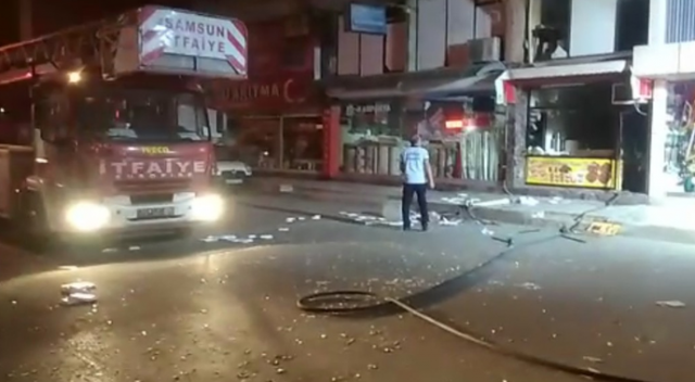 Samsun'da sanayi tüpü patladı: 1 yaralı Samsun'da sanayi tüpü patladı: 1 yaralı