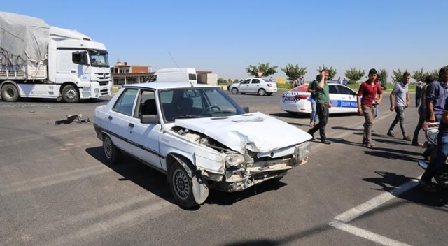Şanlıurfa'daki trafik kazasıda, 4 kişi yaralandı Şanlıurfa'daki trafik kazasıda, 4 kişi yaralandı