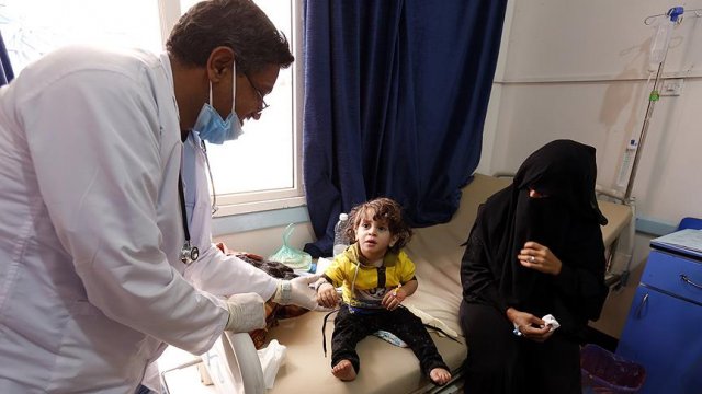 Yemen'deki kolera salgınında ölü sayısı bin 600'e yükseldi Yemen'deki kolera salgınında ölü sayısı bin 600'e yükseldi