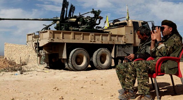 YPG/PKK'lılar, Türkiye sınırına ağır silahlar ve çok sayıda terörist sevk etti