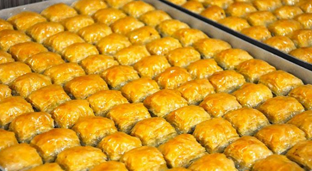 Baklava ihracatının geliri 24 kat arttı Baklava ihracatının geliri 24 kat arttı