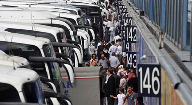 Bayram tatili öncesi otobüs biletleri tükendi Bayram tatili öncesi otobüs biletleri tükendi