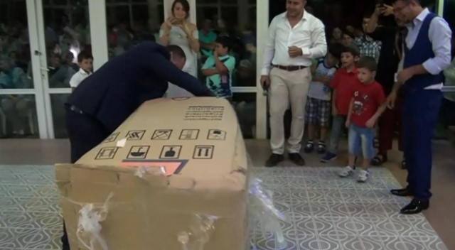 Böyle düğün hediyesi görülmedi Böyle düğün hediyesi görülmedi