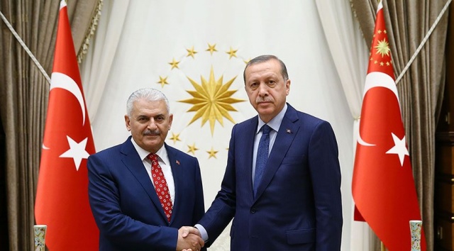 Erdoğan-Yıldırım görüşmesi sona erdi