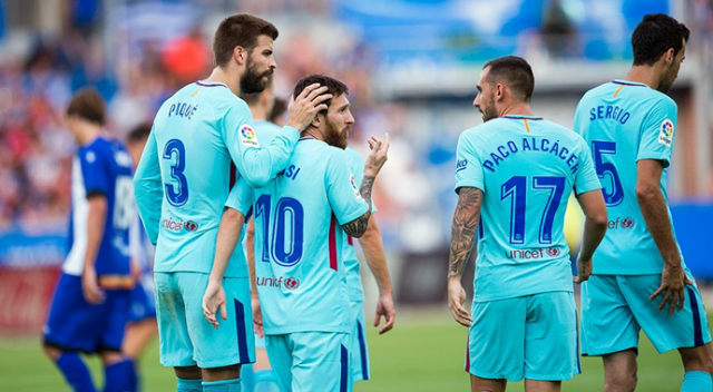 Messi, Alaves'i yıktı! Messi, Alaves'i yıktı!