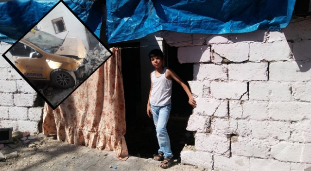 Ticari taksi eve girdi: 6 yaralı Ticari taksi eve girdi: 6 yaralı