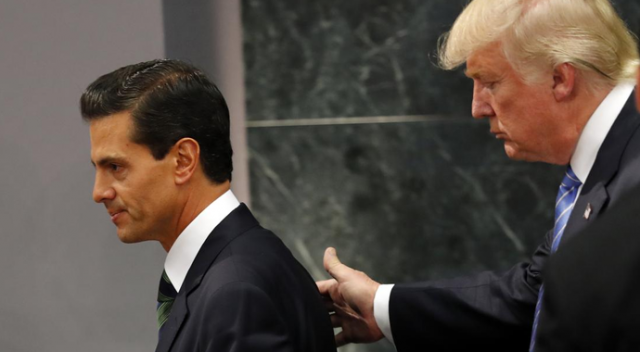 Trump&#039;tan Meksika liderine &#039;duvar&#039; uyarısı