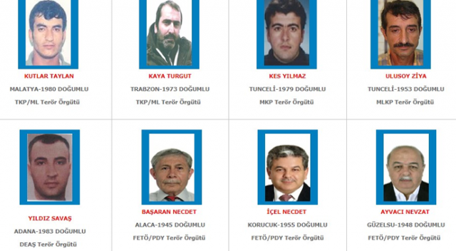 Tunceli'de öldürülen teröristin mavi listede olduğu ortaya çıktı Tunceli'de öldürülen teröristin mavi listede olduğu ortaya çıktı