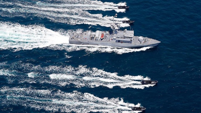 Türkiye ile Katar arasındaki deniz tatbikatı tamamlandı Türkiye ile Katar arasındaki deniz tatbikatı tamamlandı