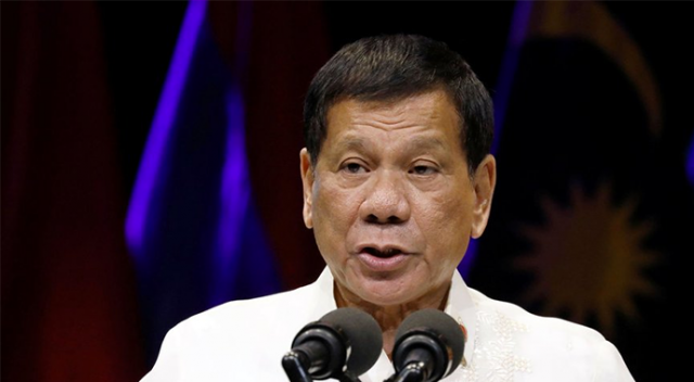 Duterte'den polise 'oğlum da olsa öldürün' talimatı Duterte'den polise 'oğlum da olsa öldürün' talimatı