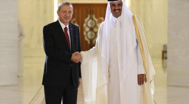 Erdoğan, Katar Emiri Şeyh Temim bin Hamed Al Sani ile görüştü Erdoğan, Katar Emiri Şeyh Temim bin Hamed Al Sani ile görüştü