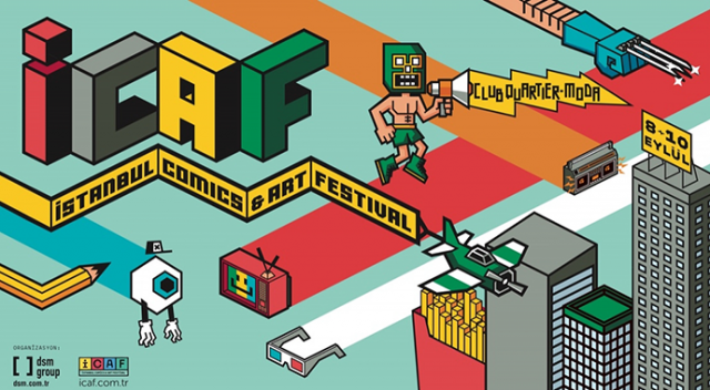 İstanbul Comics and Art Festivali başladı İstanbul Comics and Art Festivali başladı