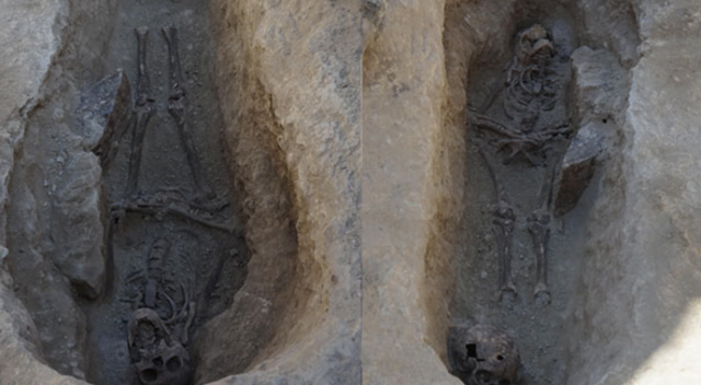 Nevşehir’de 800 yıllık mezar bulundu