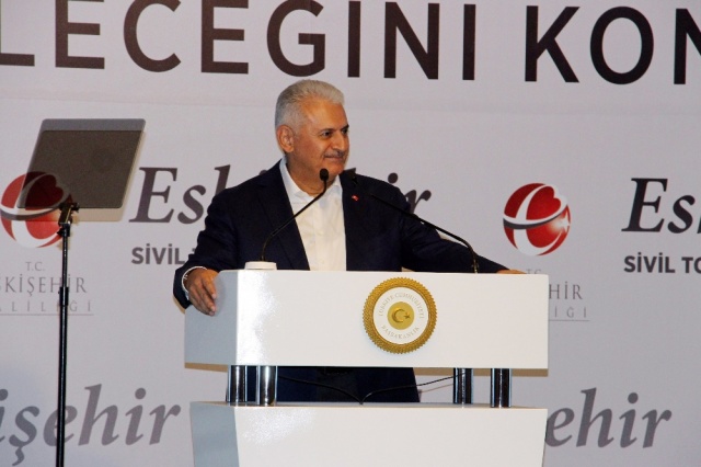 Yıldırım&#039;dan Eskişehir&#039;e &#039;15 Temmuz&#039; övgüsü