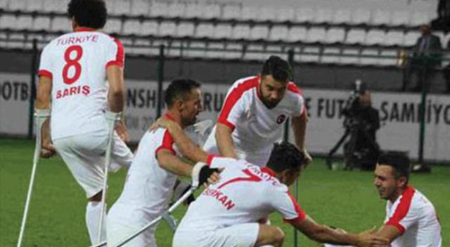 Ampute Millî Takımı çeyrek finalde Ampute Millî Takımı çeyrek finalde