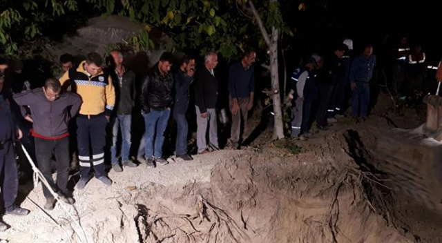Bahçe kazısı sırasında göçük: 2 kişi toprak altında kaldı
