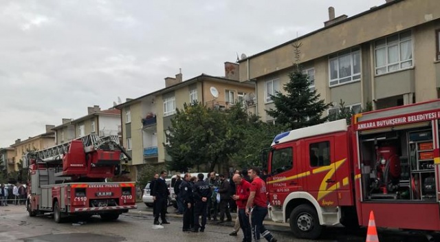 Başkentte doğalgaz patlaması: 1 ölü, 4 yaralı