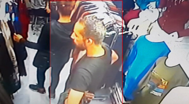 Fatih'te müşteri kılığındaki hırsızlar kamerada Fatih'te müşteri kılığındaki hırsızlar kamerada