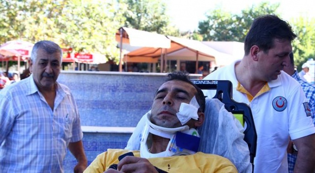 Fethiye&#039;de arazöz uçuruma yuvarlandı, yaralılar var