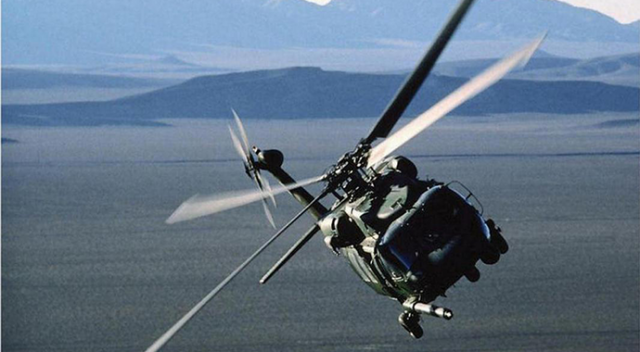 Meksika'da askerî helikopter düştü Meksika'da askerî helikopter düştü