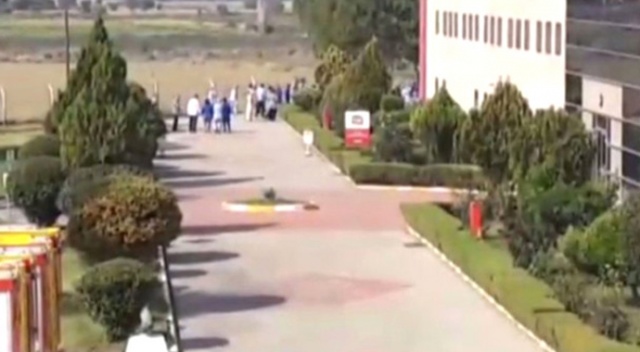 Tekstil fabrikasında doğalgaz sızıntısı: 37 işçi hastanelik oldu