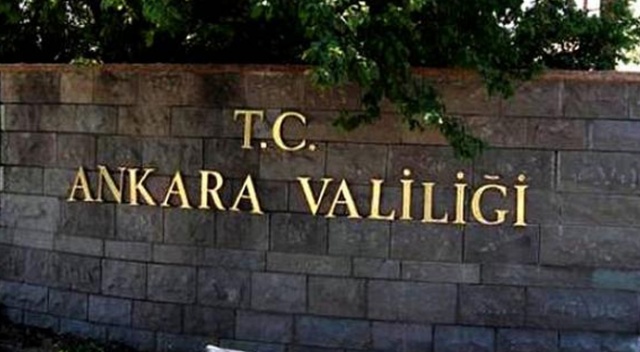 Ankara Valiliği'nden eylem yasağı açıklaması Ankara Valiliği'nden eylem yasağı açıklaması