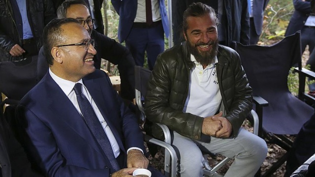 Başbakan Yardımcısı Bozdağ, 'Diriliş Ertuğrul'un setini ziyaret etti