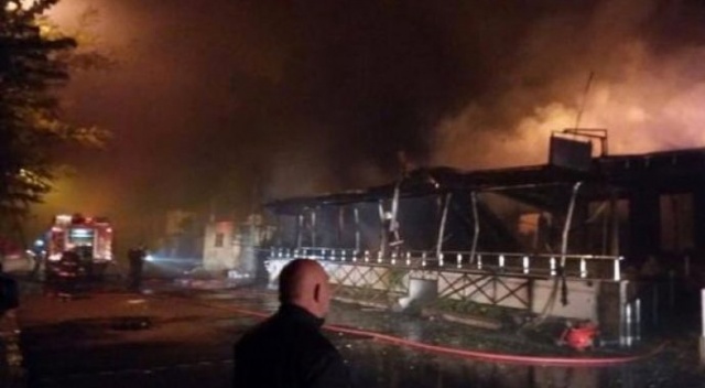 Beykoz'da yangın çıktı Beykoz'da yangın çıktı