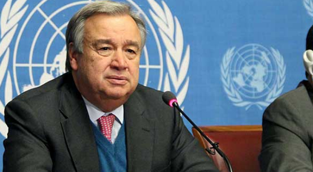 BM Genel Sekreteri Guterres&#039;ten terörle mücadele mesajı
