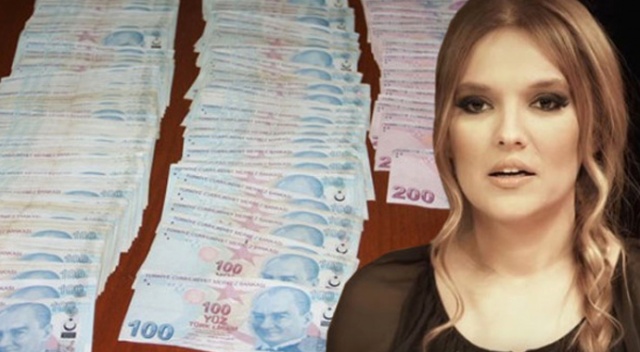 Demet Akalın poşette 1 milyon TL'sini unuttu Demet Akalın poşette 1 milyon TL'sini unuttu