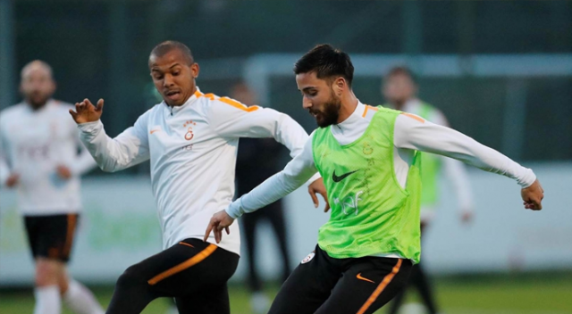 Galatasaray 7 eksikle çalıştı Galatasaray 7 eksikle çalıştı