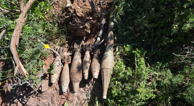 Osmaniye'de PKK'ya ait sığınakta mühimmat bulundu Osmaniye'de PKK'ya ait sığınakta mühimmat bulundu