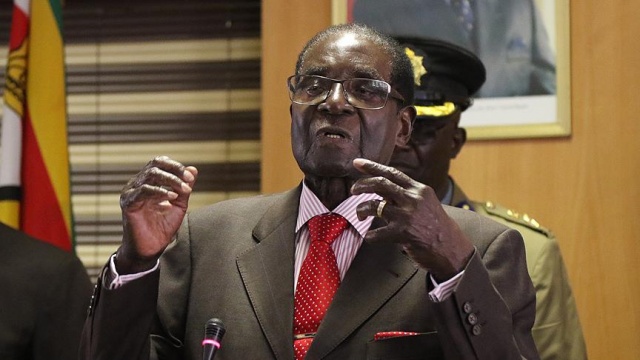 Zimbabve Devlet Başkanı Mugabe ulusa seslendi Zimbabve Devlet Başkanı Mugabe ulusa seslendi