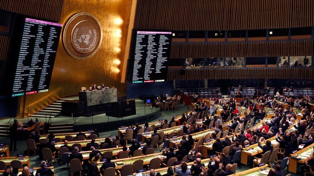 'Dünya ABD ve İsrail’in yalnızlığını gördü' 'Dünya ABD ve İsrail’in yalnızlığını gördü'