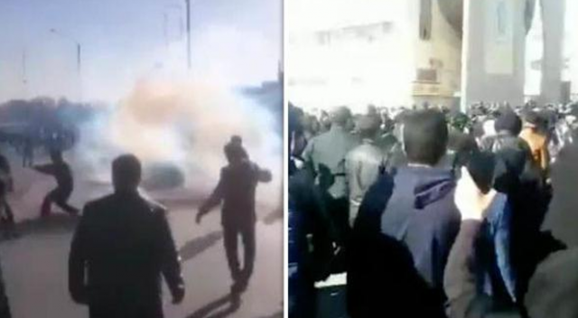 İran'da hayat pahalılığı protesto edildi İran'da hayat pahalılığı protesto edildi